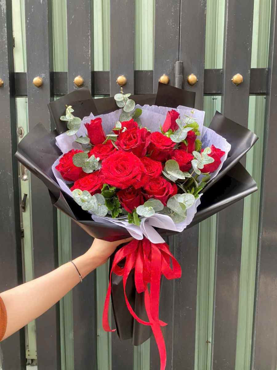 Bó hoa quyến rũ nàng thơ