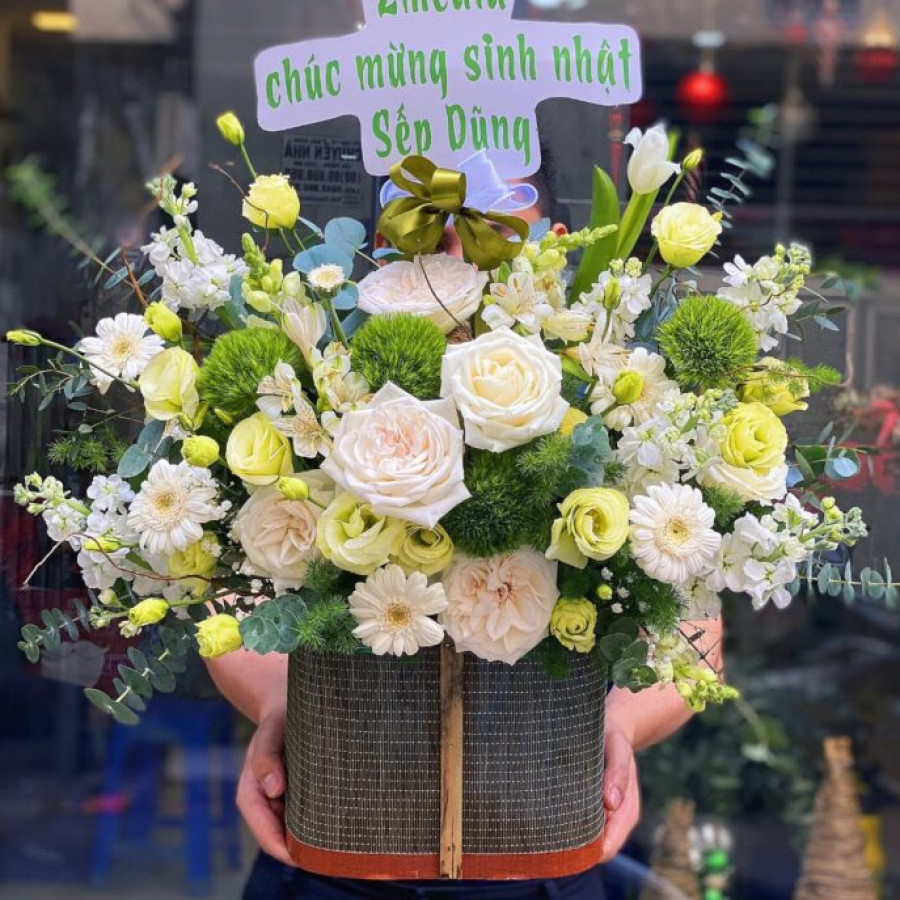 Giỏ hoa Elegent for Man